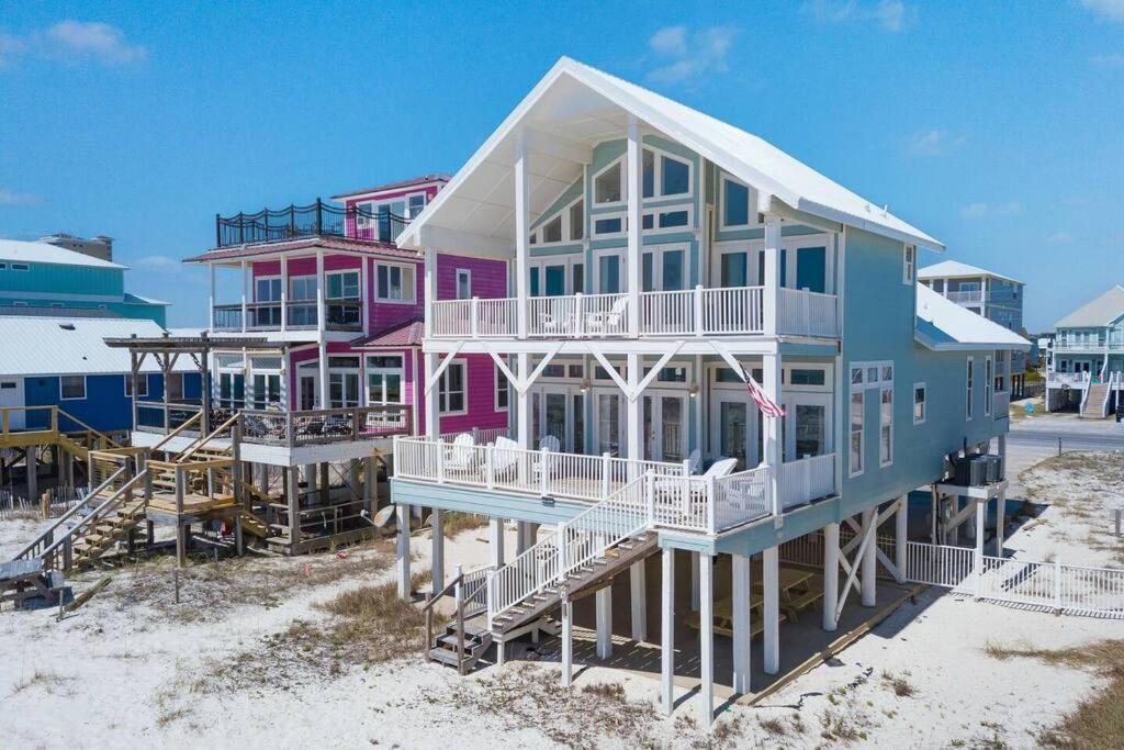 Oceanfront/Zero Steps To Beach/Views/4Br Gulf Shores Exterior photo