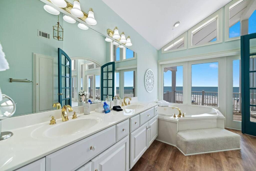 Oceanfront/Zero Steps To Beach/Views/4Br Gulf Shores Exterior photo