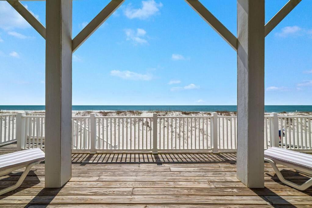 Oceanfront/Zero Steps To Beach/Views/4Br Gulf Shores Exterior photo