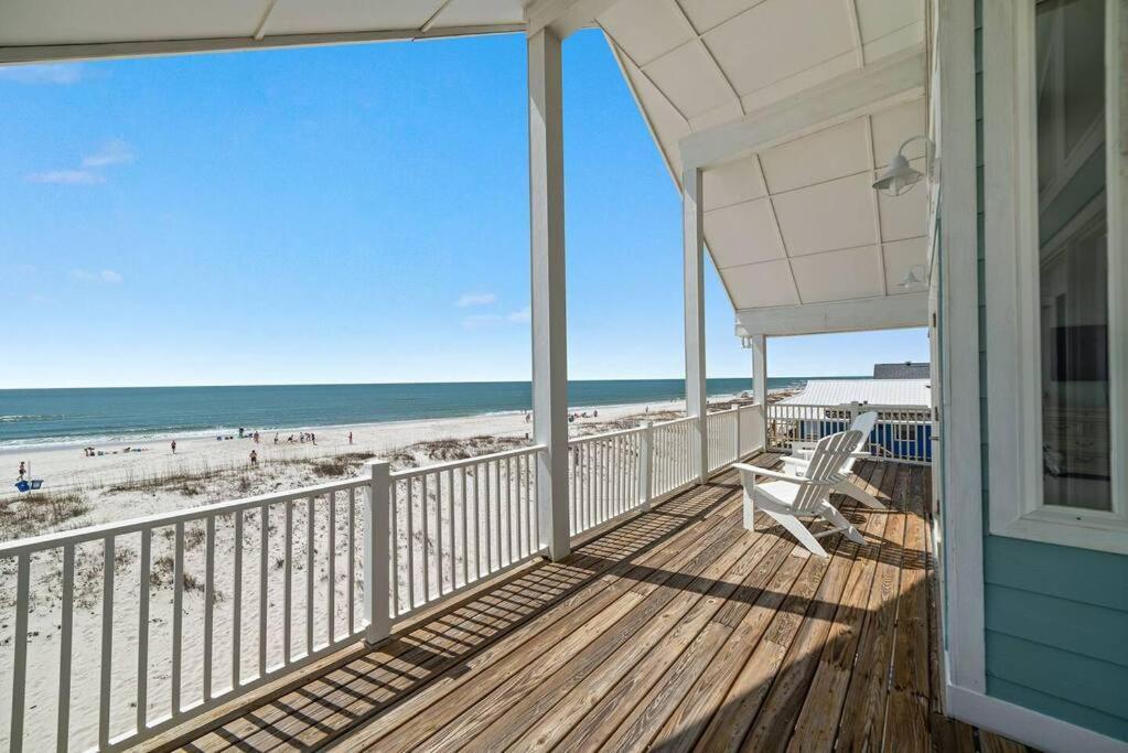 Oceanfront/Zero Steps To Beach/Views/4Br Gulf Shores Exterior photo