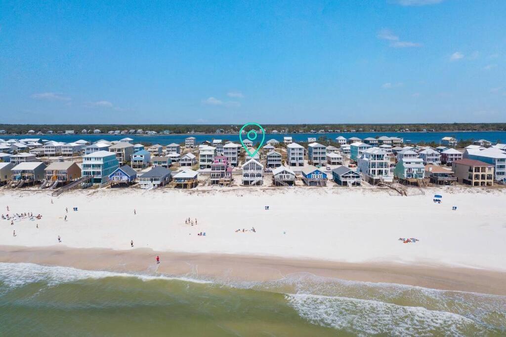 Oceanfront/Zero Steps To Beach/Views/4Br Gulf Shores Exterior photo