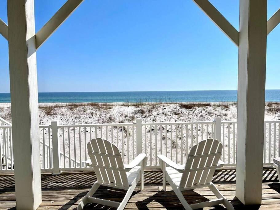 Oceanfront/Zero Steps To Beach/Views/4Br Gulf Shores Exterior photo